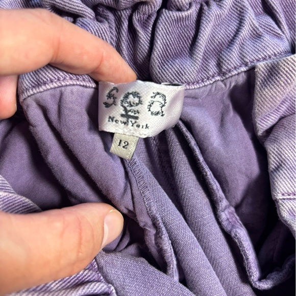 EUC SEA- Idun Paperbag Straight-Leg Jeans. Size 12 - Picture 6 of 11